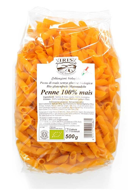 Iris Organic Penne Gluten Free Mais, 500g