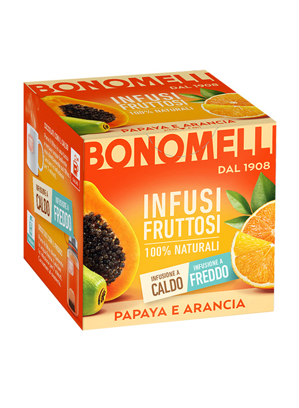 Bonomelli Orange Peel & Papaya Tea Filters, 12 x 2g