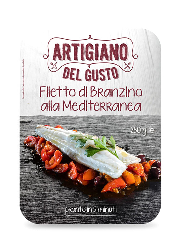 

Artigiana Del Gusto Mediterranean Seabass Fillet Frozen, 250g