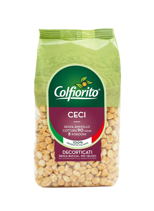 Colfiorito 100% Italian Chickpeas Hulled, 400g