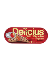 Delicius Mackerel Grilled Fillets with Chilli in Olive Oil, 110g