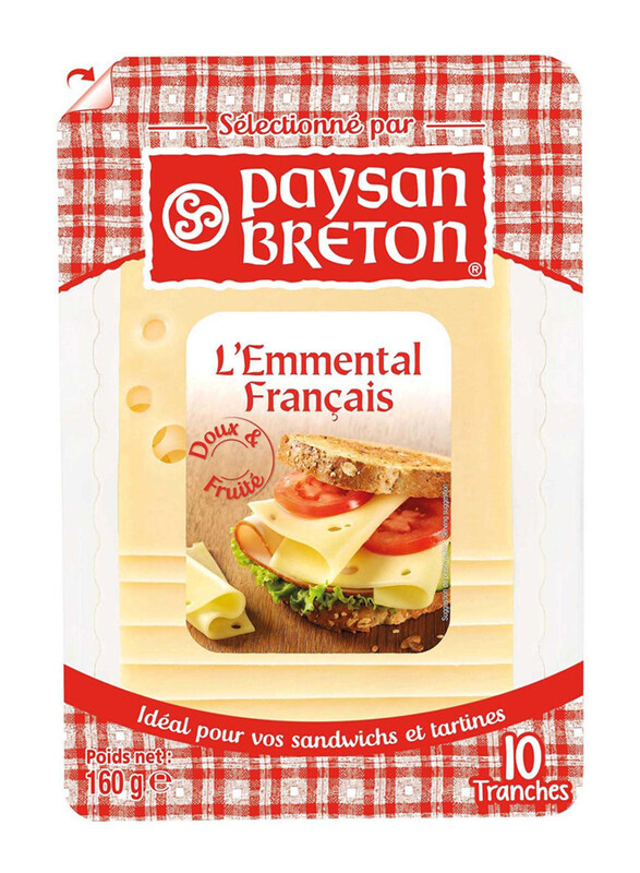 

Paysan Breton Emmental Cheese, 10 Slices