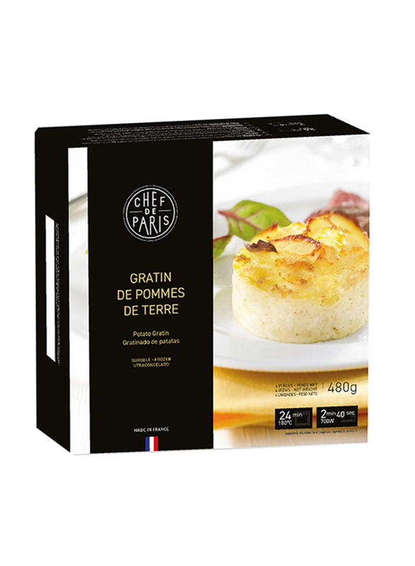 Traiteur de Paris Potato Gratin Frozen, 4 x 120g