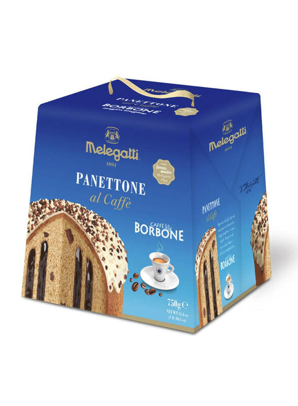 

Melegatti Panettone Coffee Borbone Cake, 750g