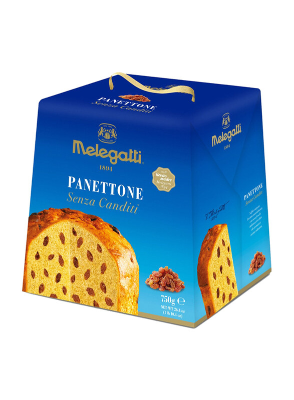 

Melegatti Panettone without Candied Fruits, 750g