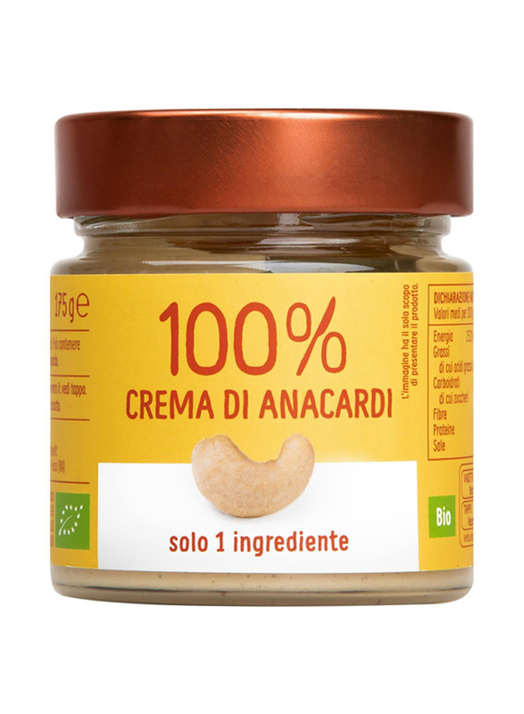 100% Cashews Roasted Cream Organic, 175g