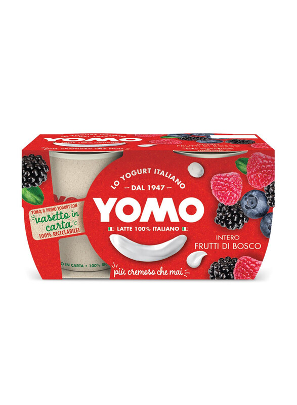 

Yomo Yogurt Wild Berries 100% Natural, 2 x 125g