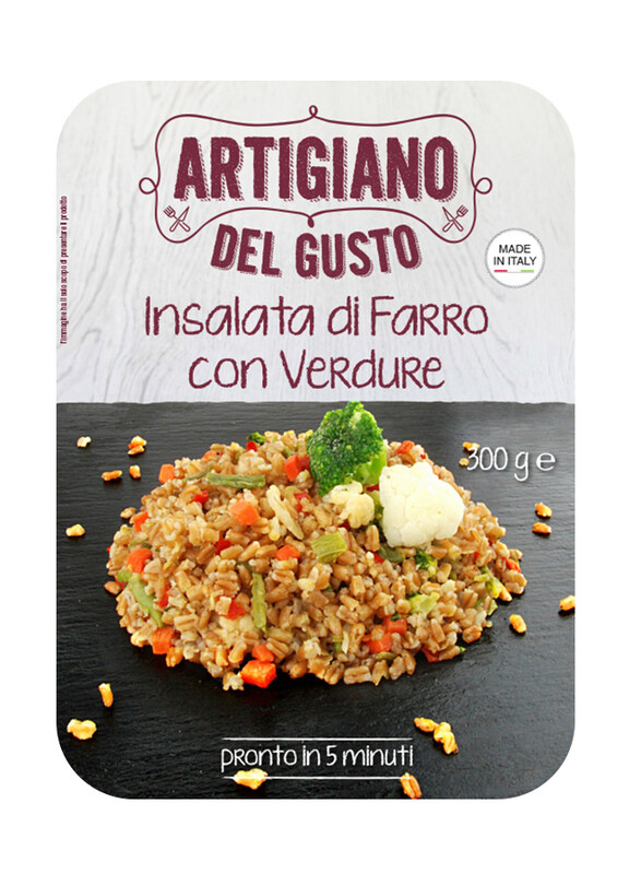 

Artigiana Del Gusto Spelt and Vegetables Salad Frozen, 300g