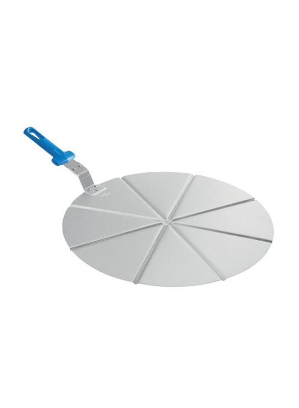 

Gi.metal 40cm Pizza Tray with Handle, Silver