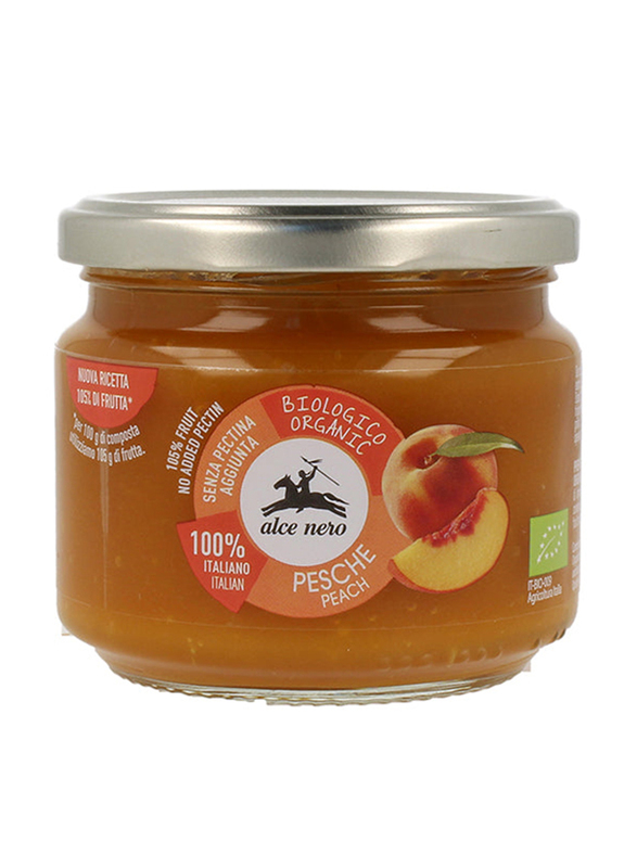 Alce Nero Organic Peach Jam, 270g