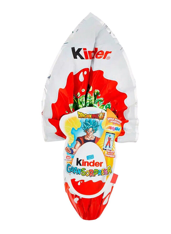 

Kinder Chocolate Kinder Egg with Dragon Ball Surprise, 150g