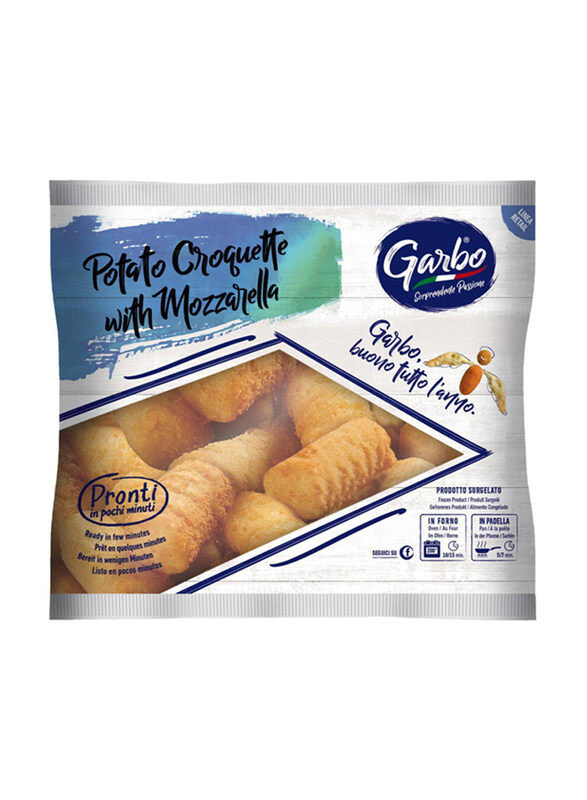 

Garbo Mini Potato Croquettes with Mozzarella Frozen, 250g