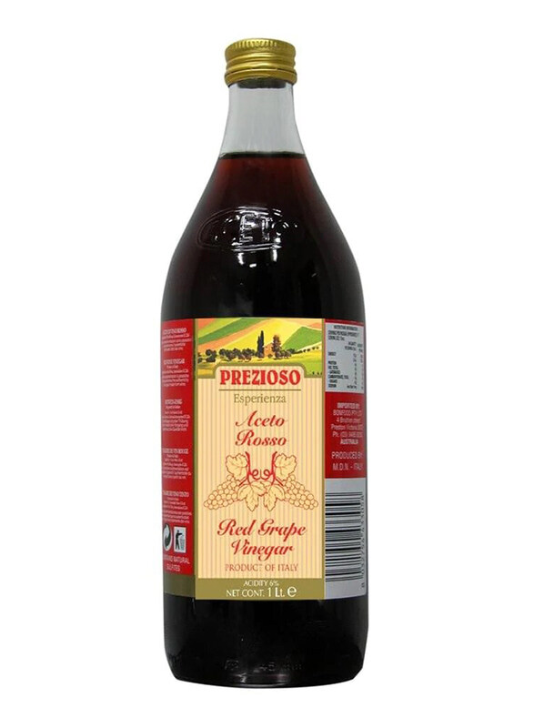 

De Nigris Prezioso Red Grape Vinegar, 1L