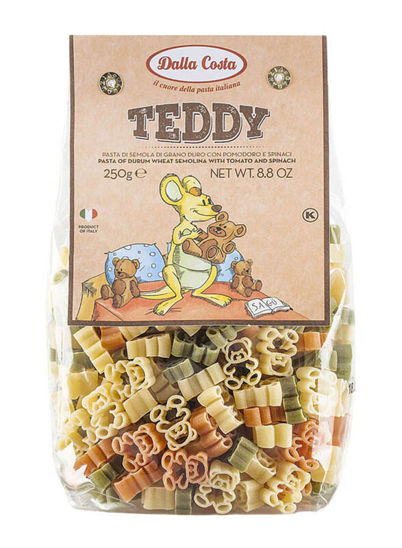 

Dalla Costa Teddy Tricolour Pasta, 250g
