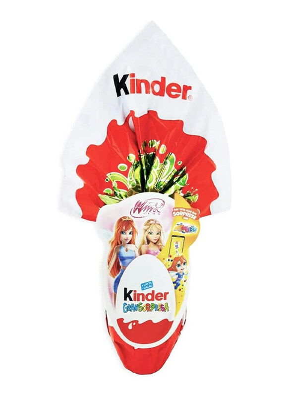 

Kinder Chocolate Egg with Winx Surprise, 150g