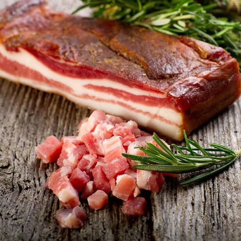 

Casinetto Beef Meat Dried Bacon Cubes Halal, 150g