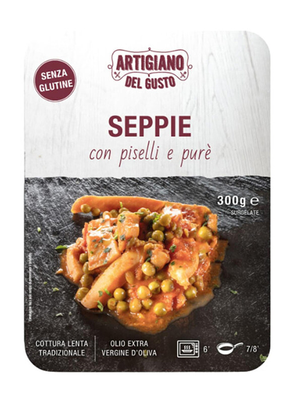 

Artigiano del Gusto Cuttlefish with Peas & Mashed Potatoes Frozen, 300g