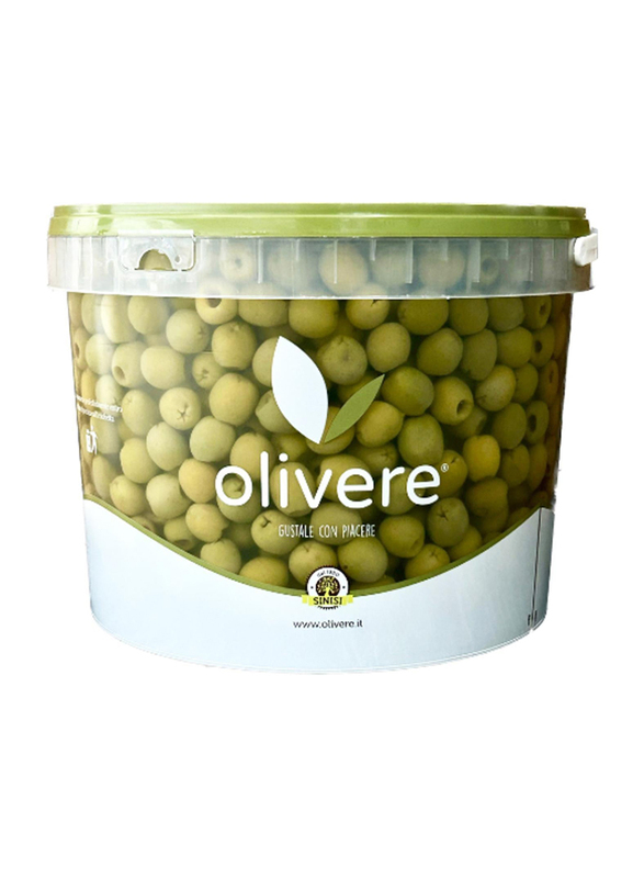 Sinisi Olives Green Pitted Nocellara Castelvetrano, 8.5 Kg