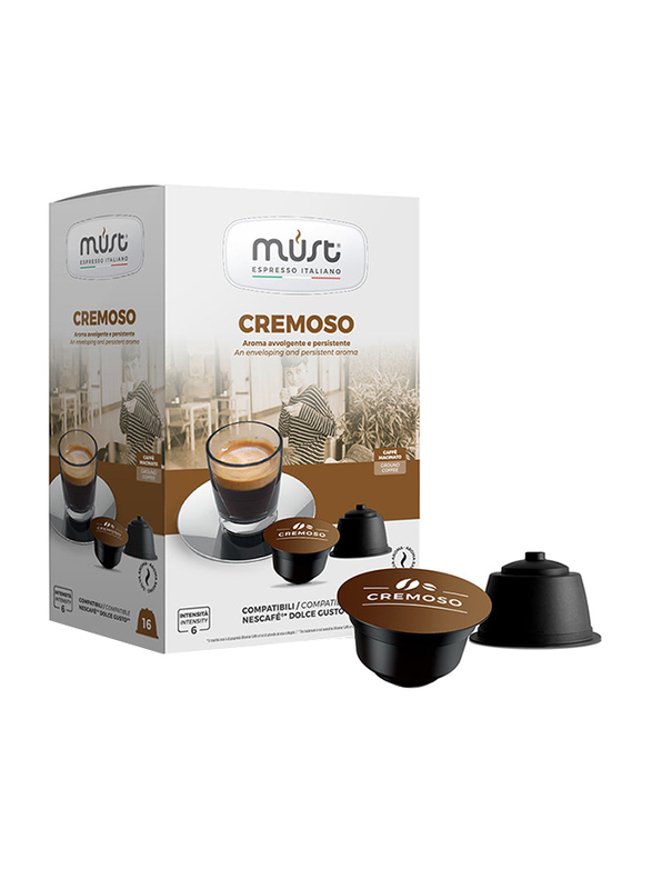 Must Cremoso Nescafe Coffee Capsules, 16 Capsules