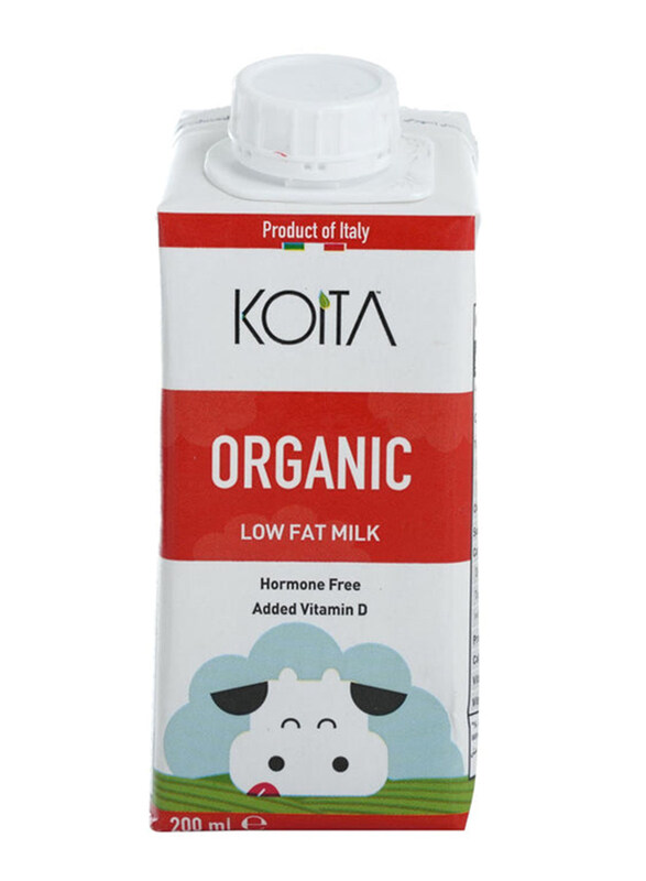 

Koita Low-Fat Organic Cow Milk, 200ml