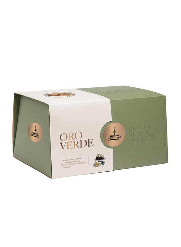 

Fiasconaro Panettone Oro Verde with Pistachio Spread, 1 Kg