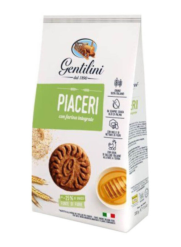 

Gentilini Piaceri Integrali Biscuits Whole Wheat, 330g