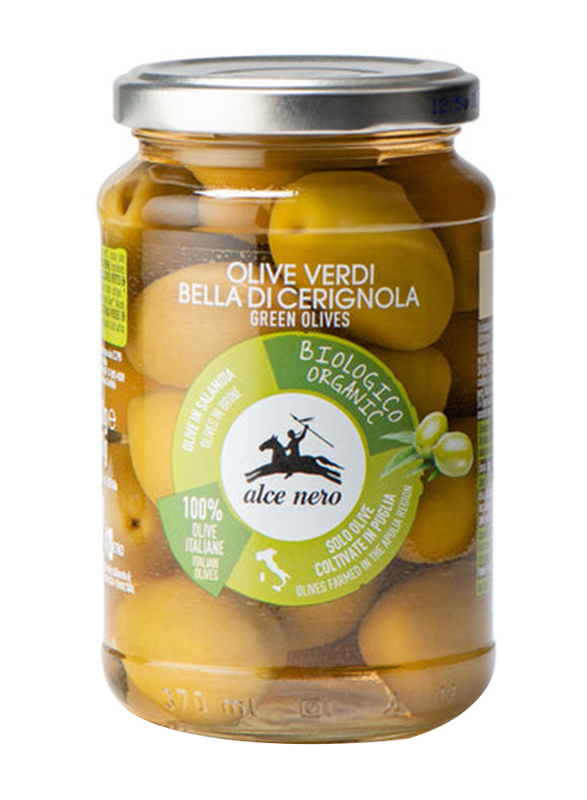 Alce Nero Olives Bella Cerignola, 350g