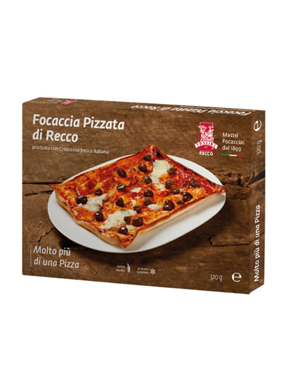 Tossini Focaccia Di Recco Pizzata with Cheese, 320g