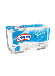 Sterilgarda Yocrem Plain White Yogurt, 2 x 100g