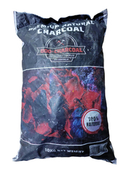 800-Charcoal 10kg Medium Grade Charcoal, Black