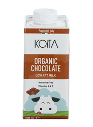 Koita Low-Fat Organic Chocolate Cow Milk, 200ml