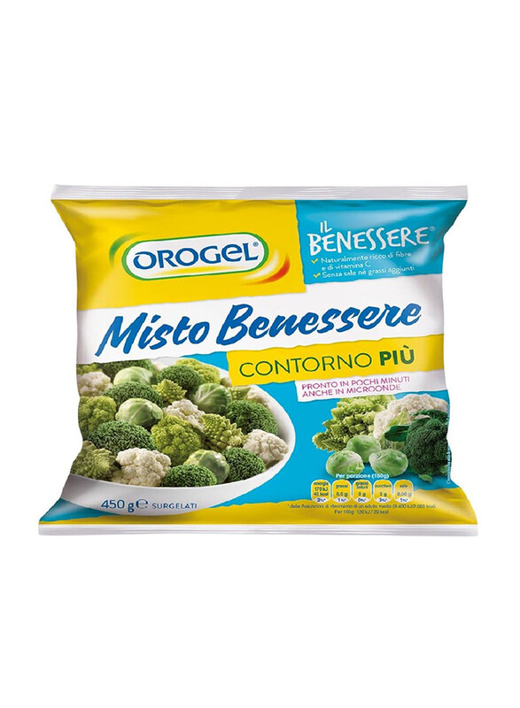 

Orogel Benessere Frozen Mixed Vegetables, 450g