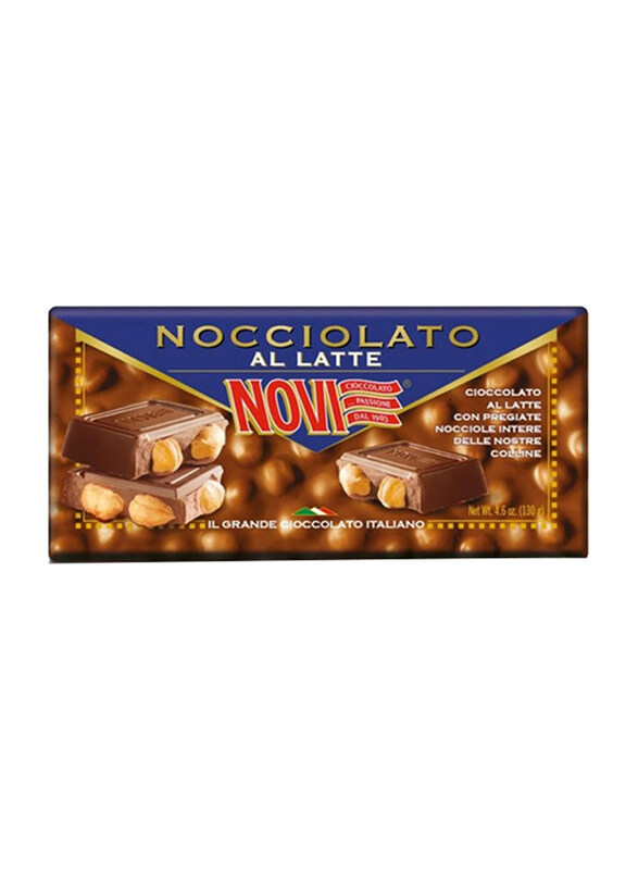 

Novi Milk Chocolate with Hazelnut Bar, 130g