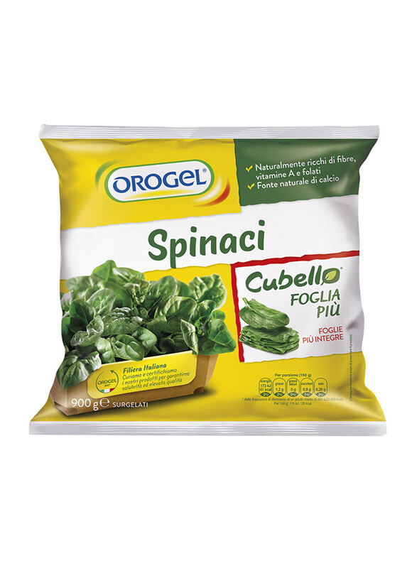 

Orogel Frozen Spinaci Cube, 600g