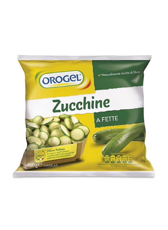 

Orogel Frozen Sliced Zucchini, 450g