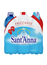 Santanna Sparkling Water Pet, 6 x 500ml