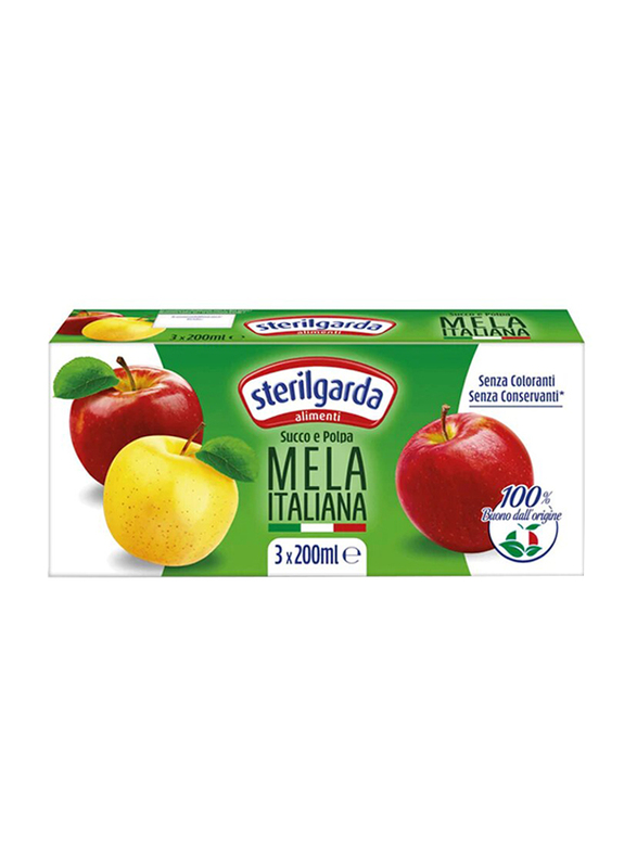 Sterilgarda Apple Juice, 3 Piece x 200ml