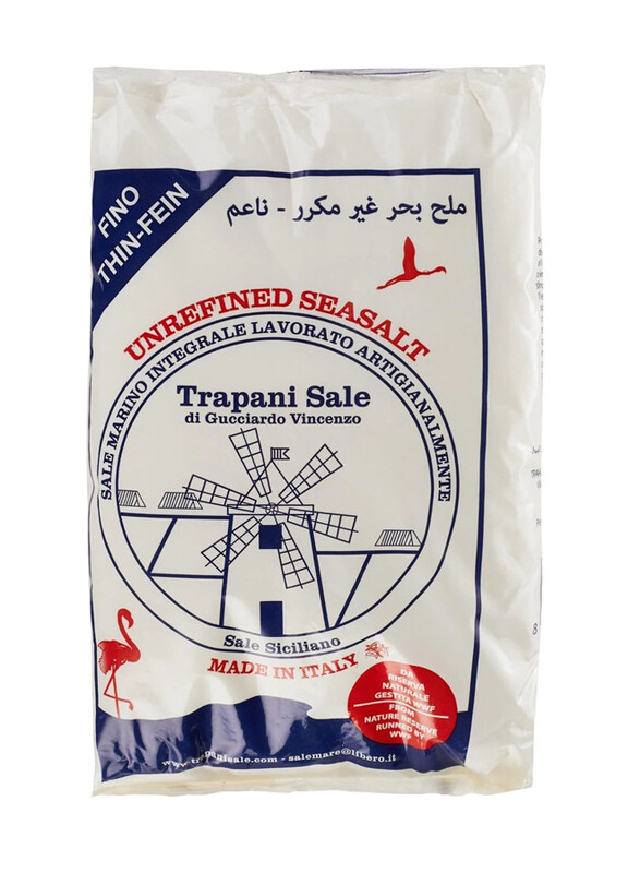 

Salina di Trapani Unrefined Fine Seasalt from Sicily, 1 Kg