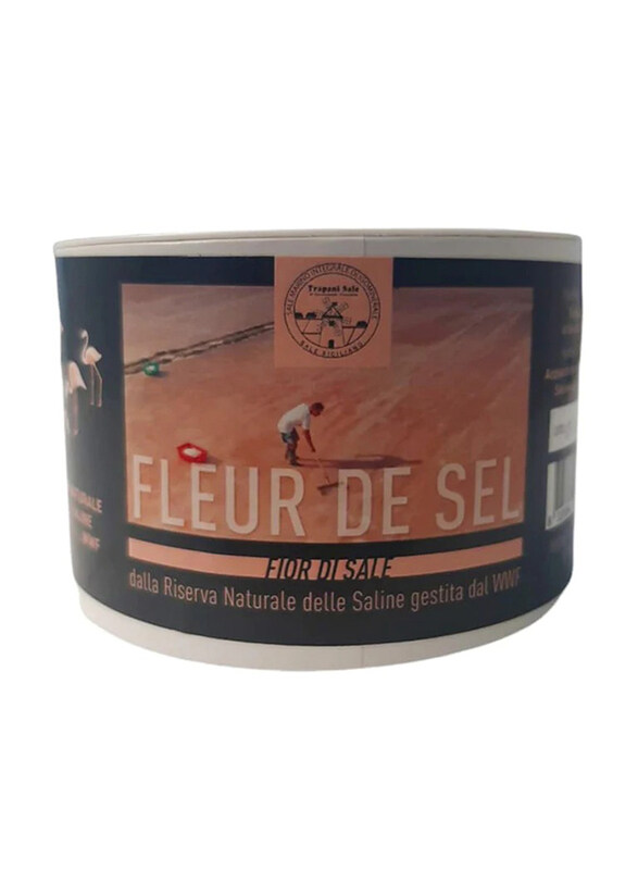 

Salina di Trapani Fleur De Sel from Sicily, 150g