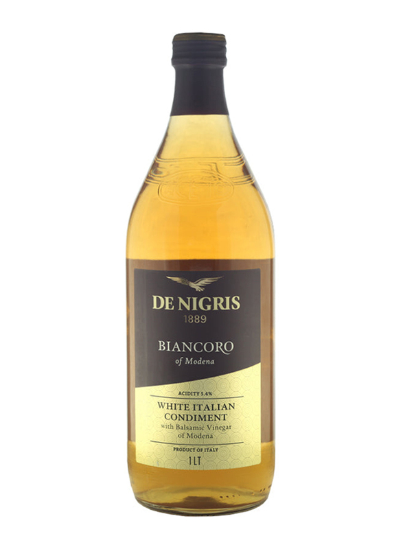 De Nigris White Balsamic Vinegar, 1 Liter