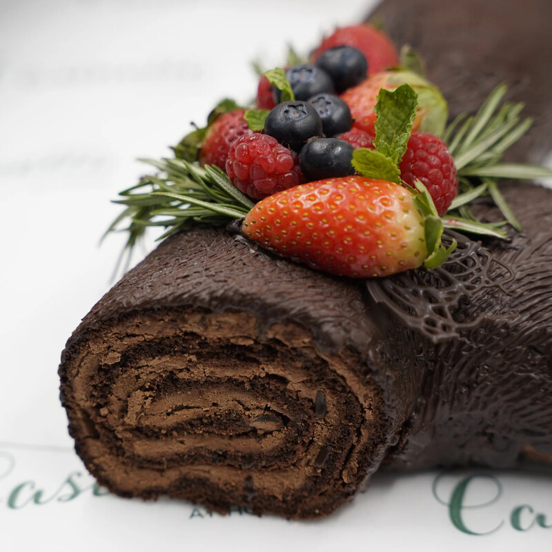 

Casinetto's Bakery Yule Log Chocolate Cake, 1Kg