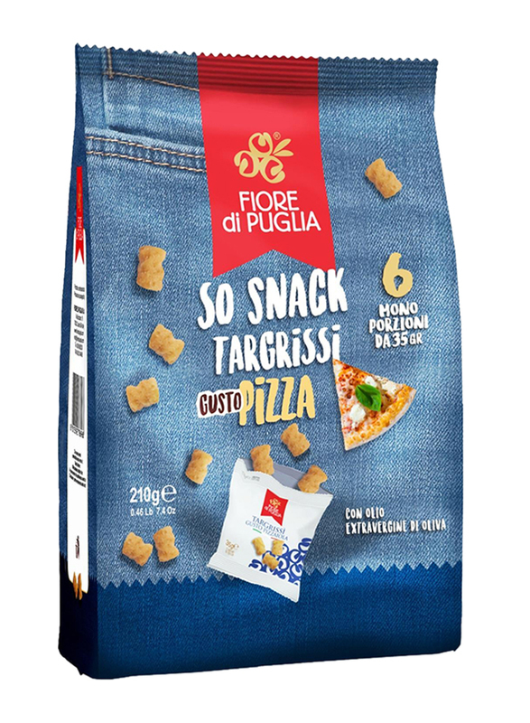 Flore di Puglia Targrissi Snack Pizza Flavour, 6 x 35g