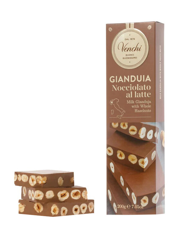 

Venchi Milk Gianduja with Whole Hazelnuts Bar, 200g