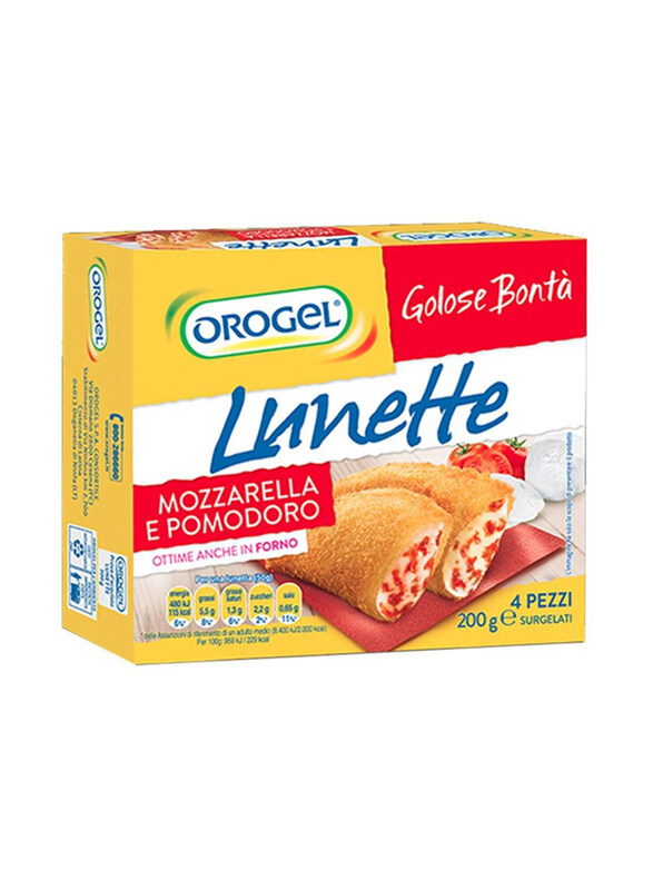 

Orogel Lunette Mozzarella & Tomatoes Frozen, 200g