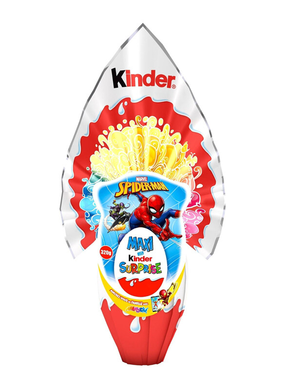 

Kinder Spiderman Chocolate Egg, 320g