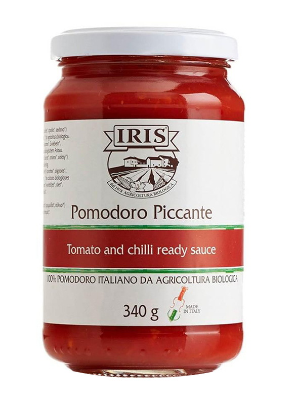 Iris Spicy Tomato Pulp Organic Italian, 340g