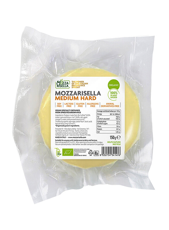 

Mozzarisella Medium-Hard Vegan Cheese Slices, 150g