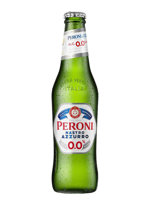 

Peroni Nastro Azzurro 0.0% Non Alcoholic Beer, 330ml