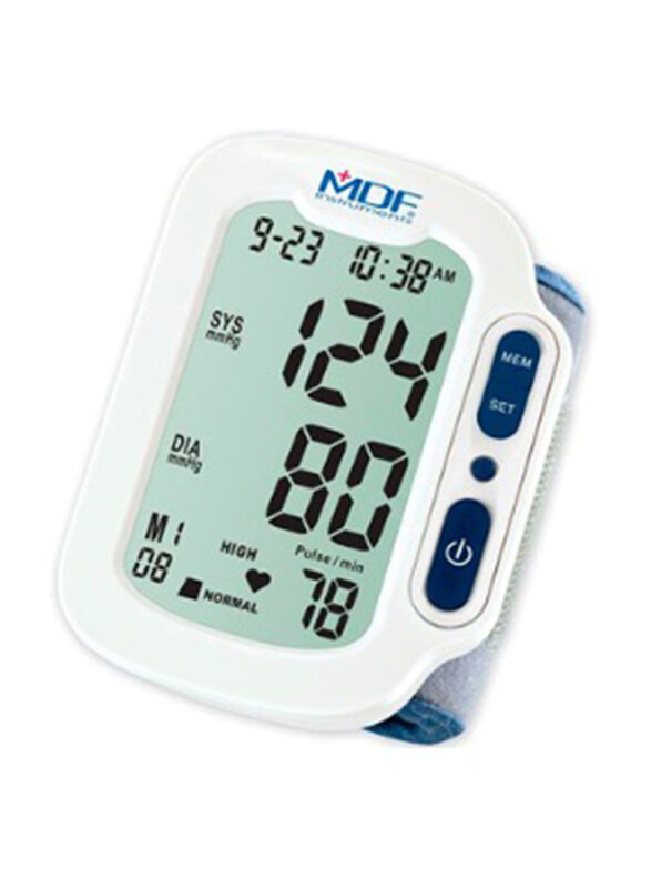 

MDF Instruments Automatic Digital Blood Pressure Monitor, White