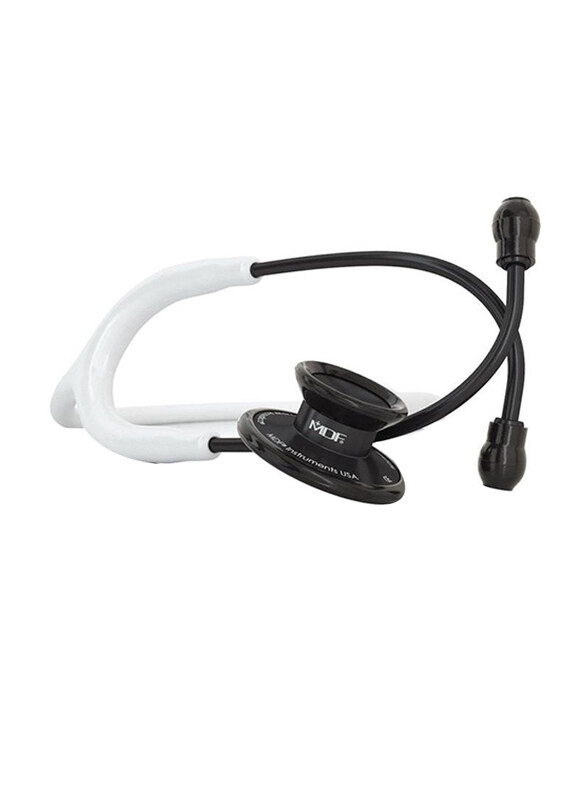 

MDF Instruments Acoustica Stethoscope, 747xpbo29, White/Black